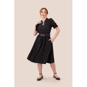 VESTIDO CHANEL XADREZ MERIDA - BLACK - BROWN 1.jpg